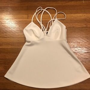 BRAND NEW Express spaghetti strap criss cross top